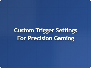 Custom Trigger Settings for Precision Gaming